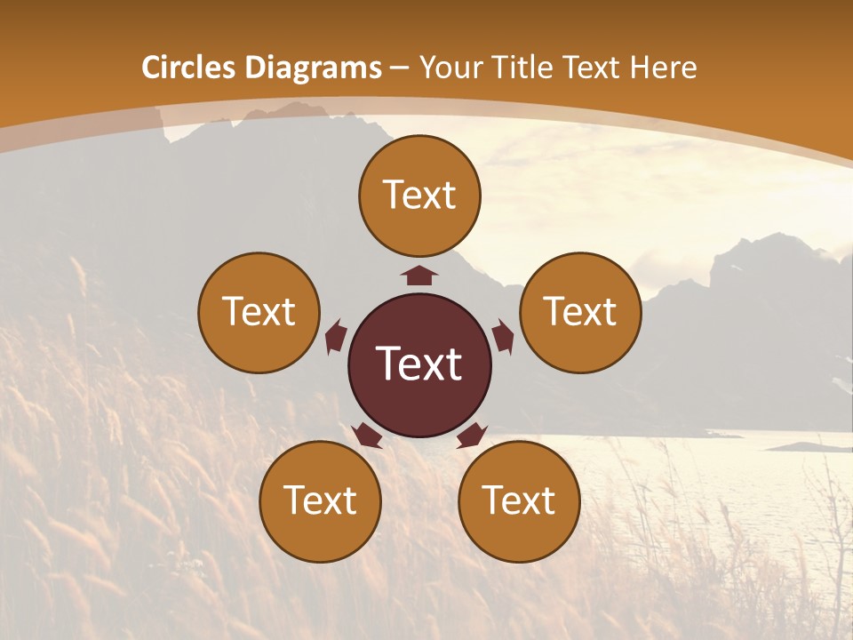 Beautiful Scandinavia Outdoor PowerPoint Template