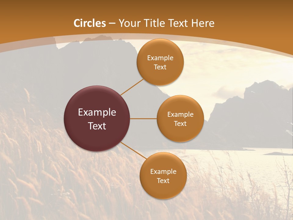 Beautiful Scandinavia Outdoor PowerPoint Template