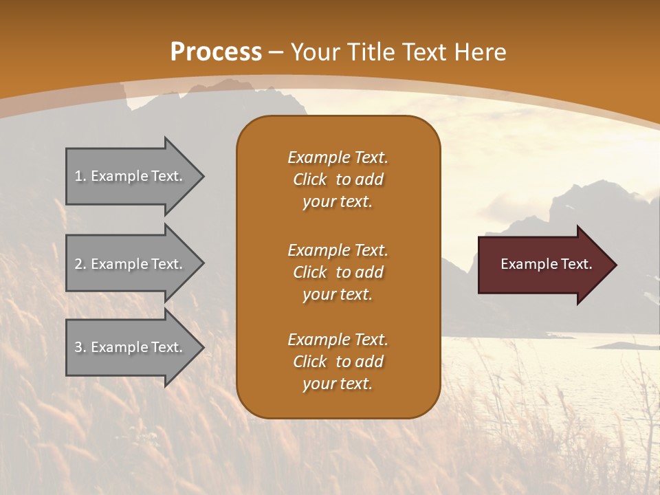 Beautiful Scandinavia Outdoor PowerPoint Template