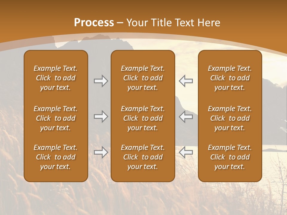 Beautiful Scandinavia Outdoor PowerPoint Template