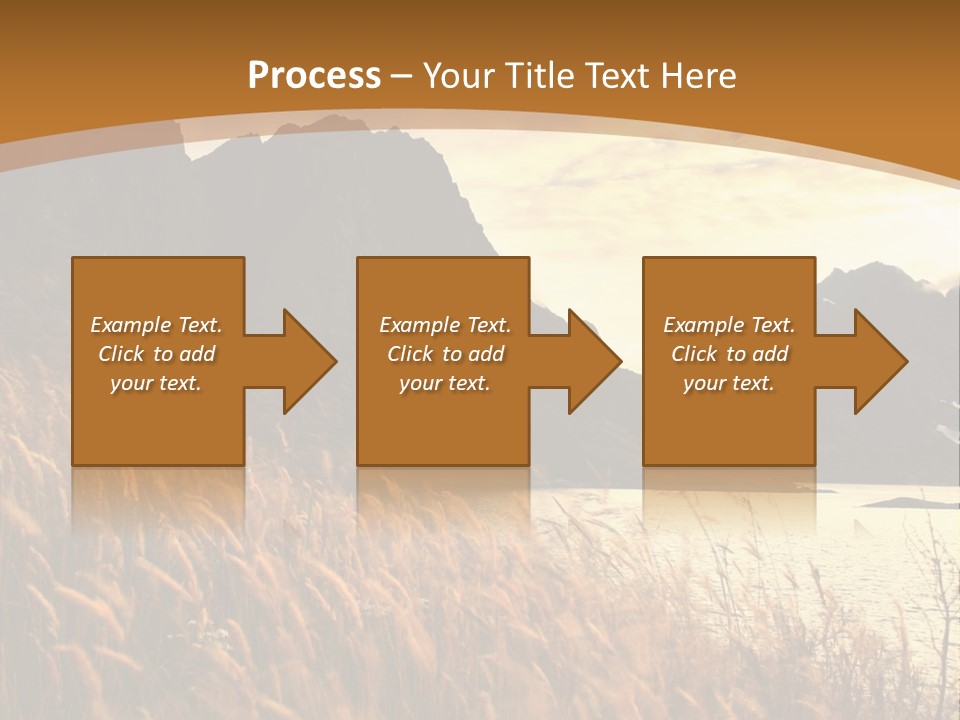 Beautiful Scandinavia Outdoor PowerPoint Template
