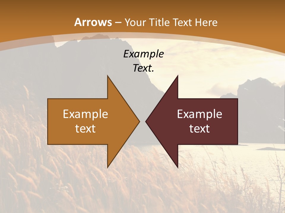 Beautiful Scandinavia Outdoor PowerPoint Template