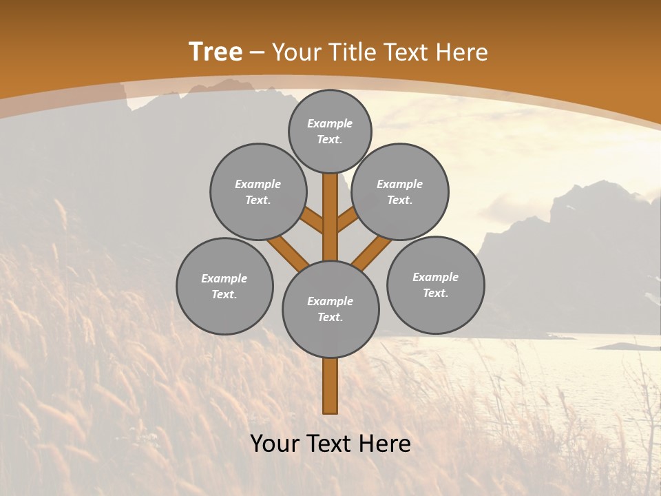 Beautiful Scandinavia Outdoor PowerPoint Template