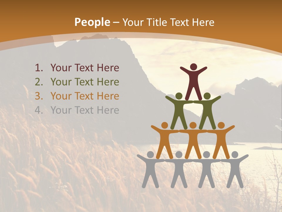 Beautiful Scandinavia Outdoor PowerPoint Template