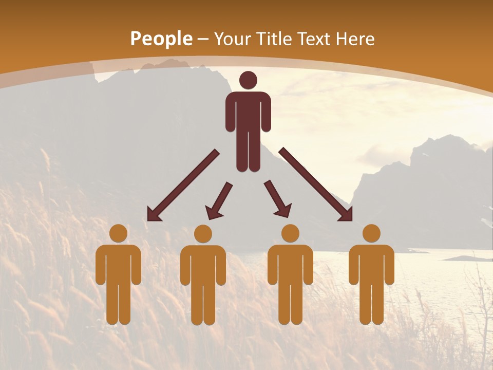 Beautiful Scandinavia Outdoor PowerPoint Template