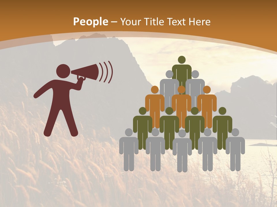 Beautiful Scandinavia Outdoor PowerPoint Template