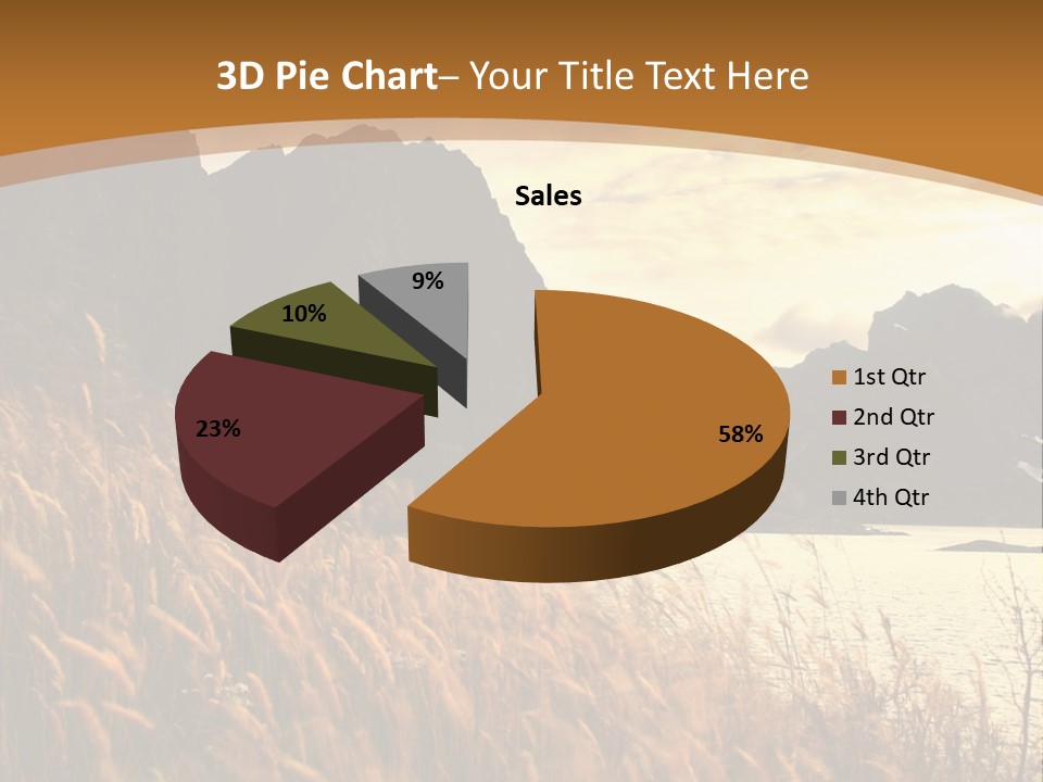 Beautiful Scandinavia Outdoor PowerPoint Template
