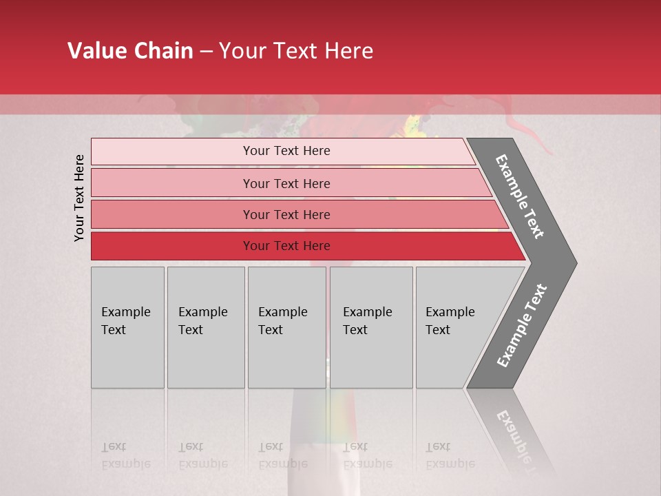 Dye Paint Tube PowerPoint Template