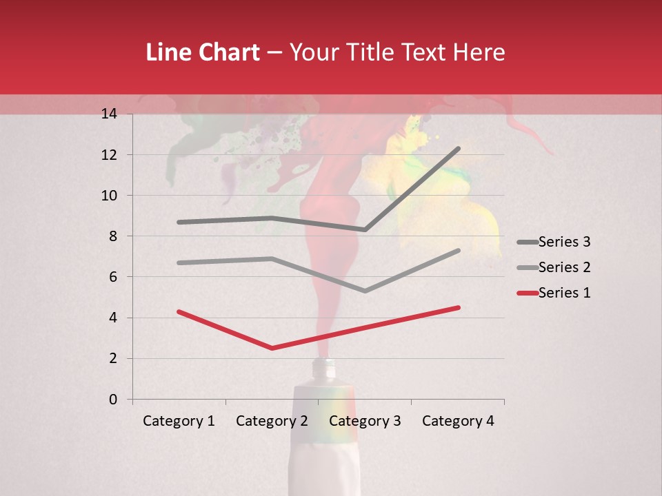 Dye Paint Tube PowerPoint Template