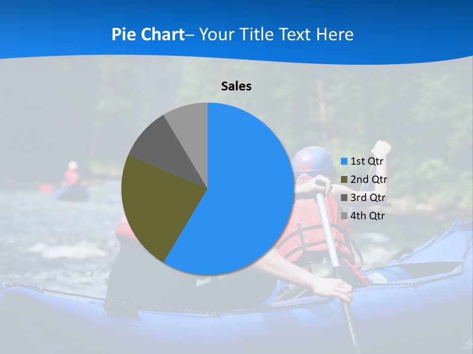 People River White PowerPoint Template