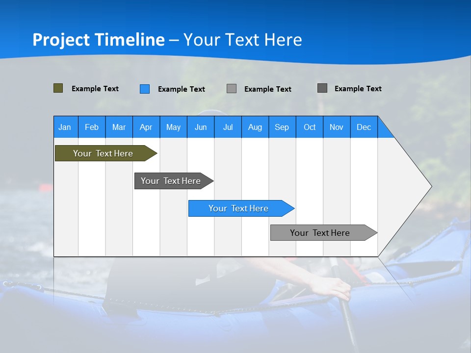 People River White PowerPoint Template