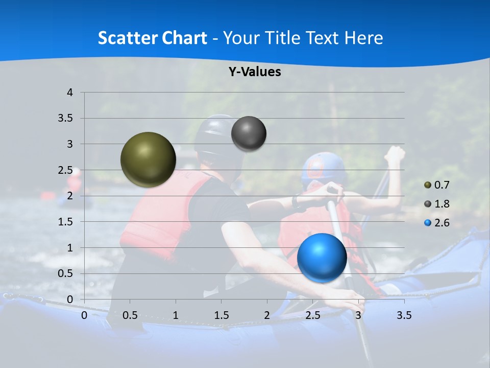 People River White PowerPoint Template
