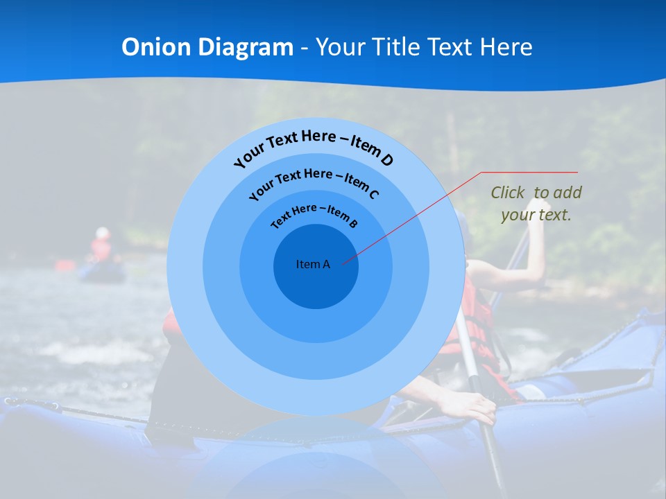 People River White PowerPoint Template