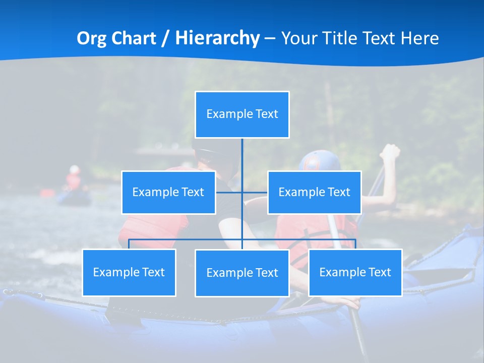 People River White PowerPoint Template