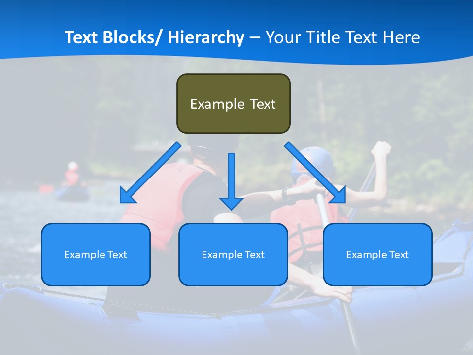 People River White PowerPoint Template