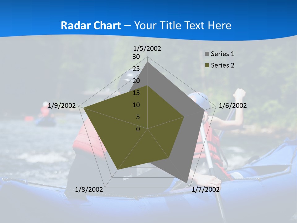 People River White PowerPoint Template