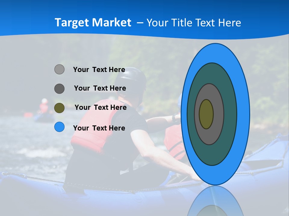 People River White PowerPoint Template