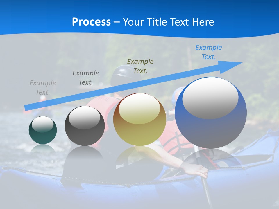 People River White PowerPoint Template