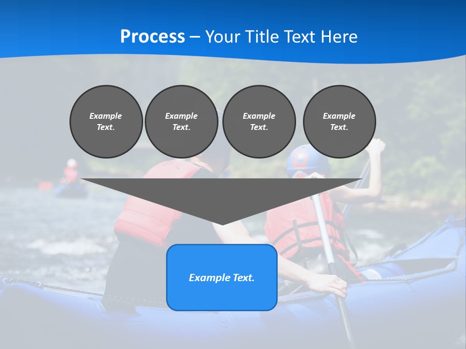 People River White PowerPoint Template