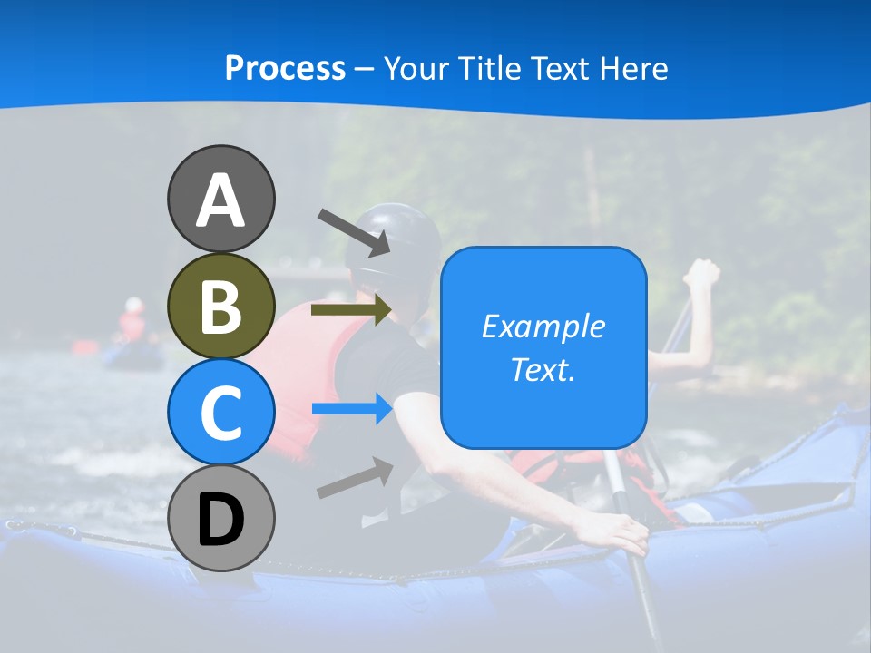 People River White PowerPoint Template