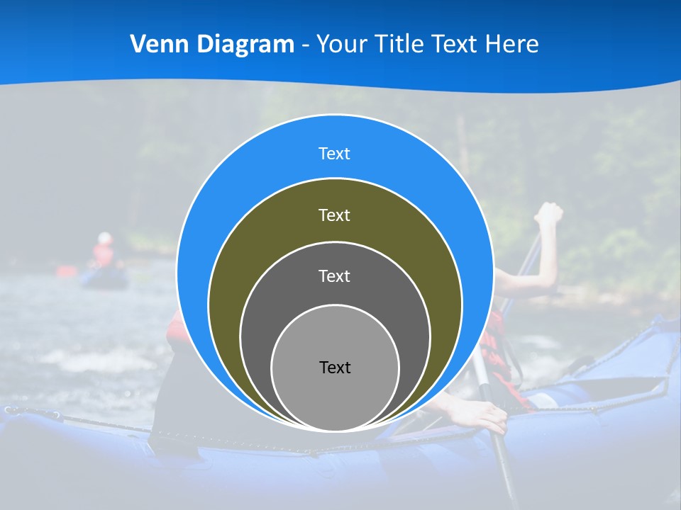 People River White PowerPoint Template