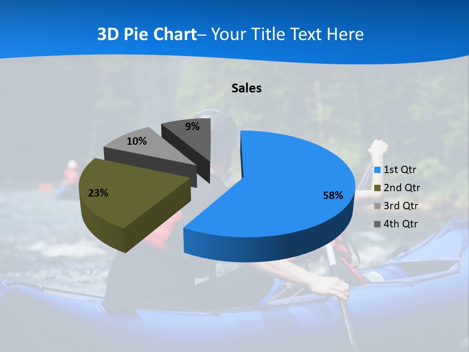 People River White PowerPoint Template
