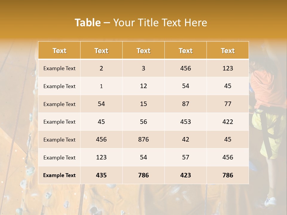 Young Adult Leisure Activity Extreme Sports PowerPoint Template