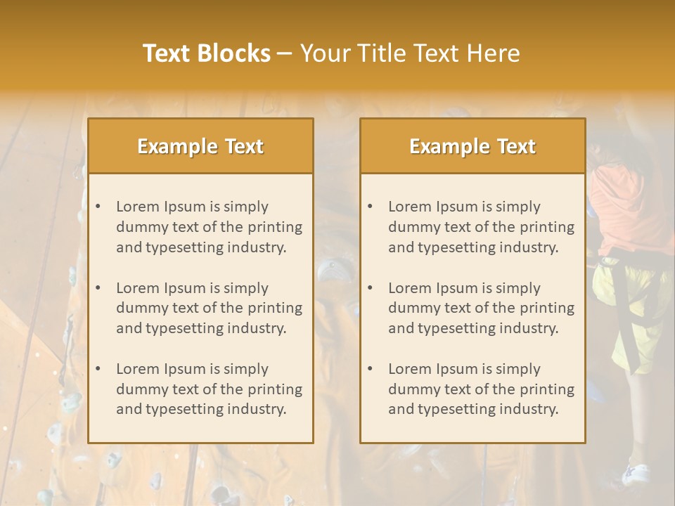 Young Adult Leisure Activity Extreme Sports PowerPoint Template