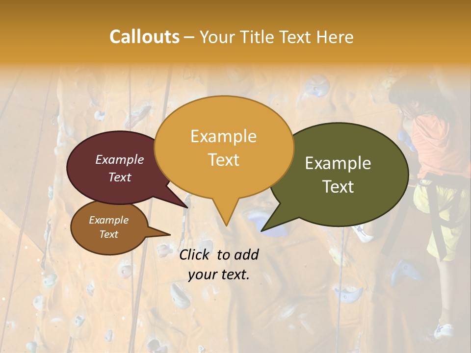 Young Adult Leisure Activity Extreme Sports PowerPoint Template