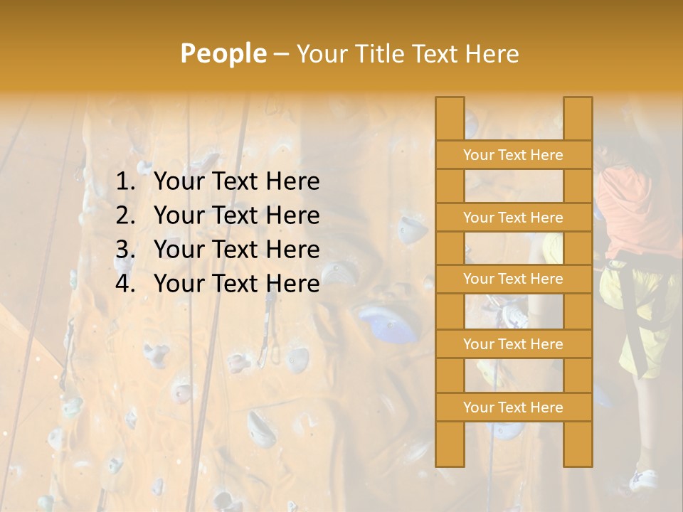 Young Adult Leisure Activity Extreme Sports PowerPoint Template
