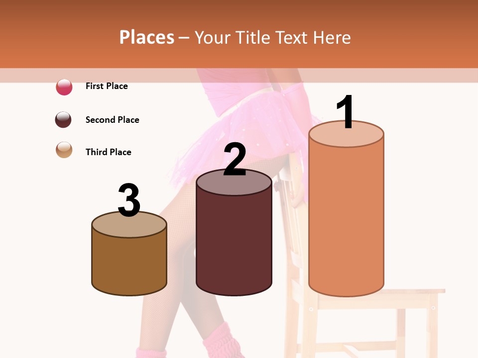 Agile Tutu Dancer PowerPoint Template