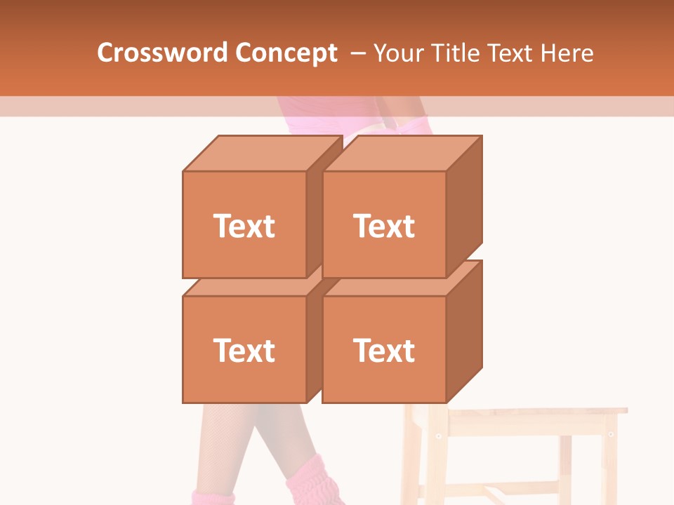 Agile Tutu Dancer PowerPoint Template