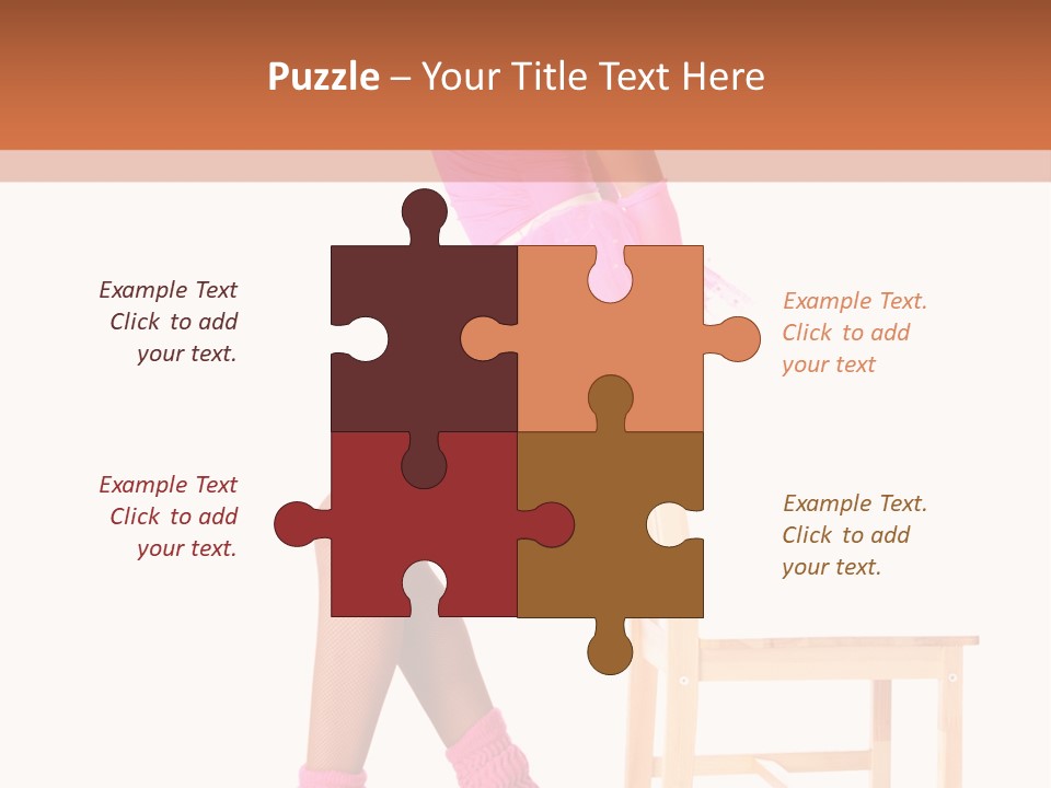 Agile Tutu Dancer PowerPoint Template