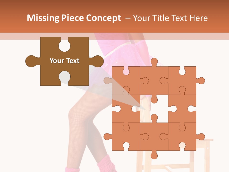 Agile Tutu Dancer PowerPoint Template