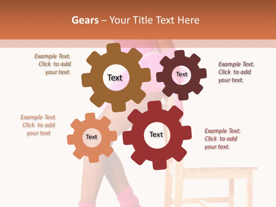 Agile Tutu Dancer PowerPoint Template