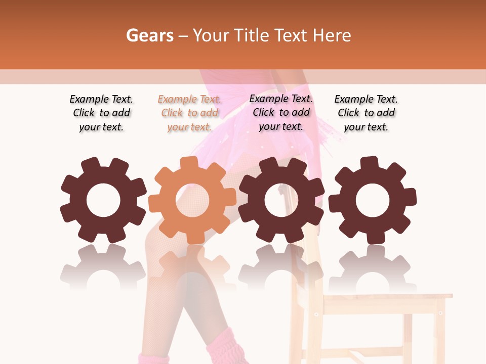 Agile Tutu Dancer PowerPoint Template