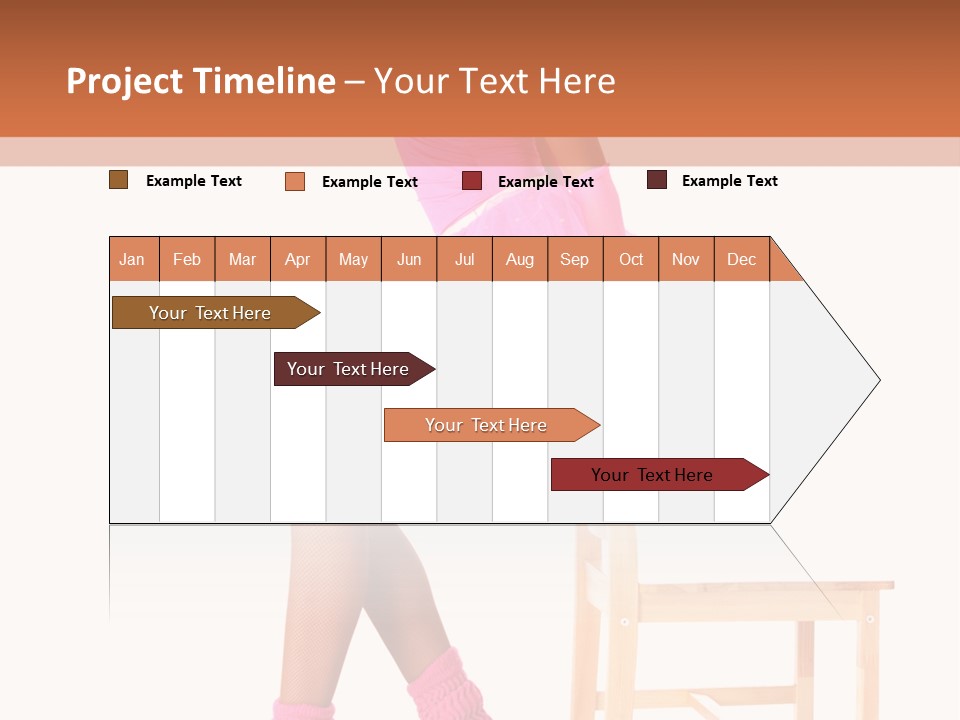 Agile Tutu Dancer PowerPoint Template