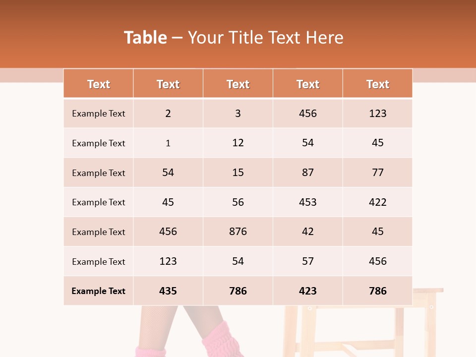 Agile Tutu Dancer PowerPoint Template