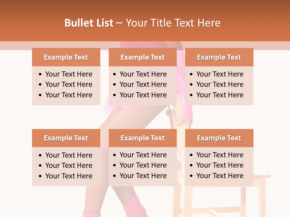 Agile Tutu Dancer PowerPoint Template