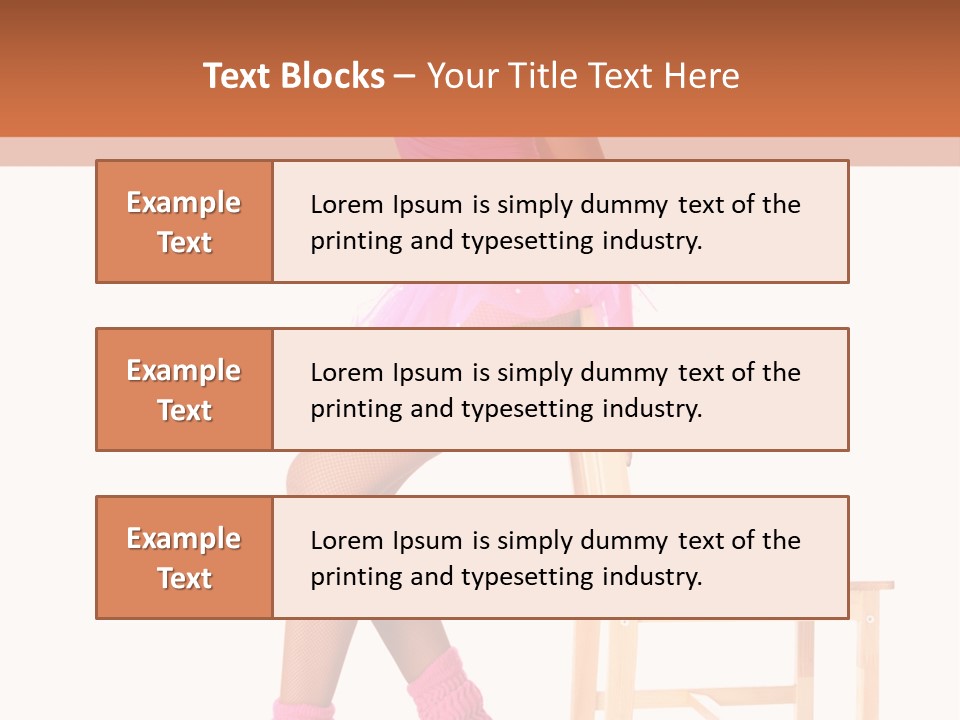 Agile Tutu Dancer PowerPoint Template