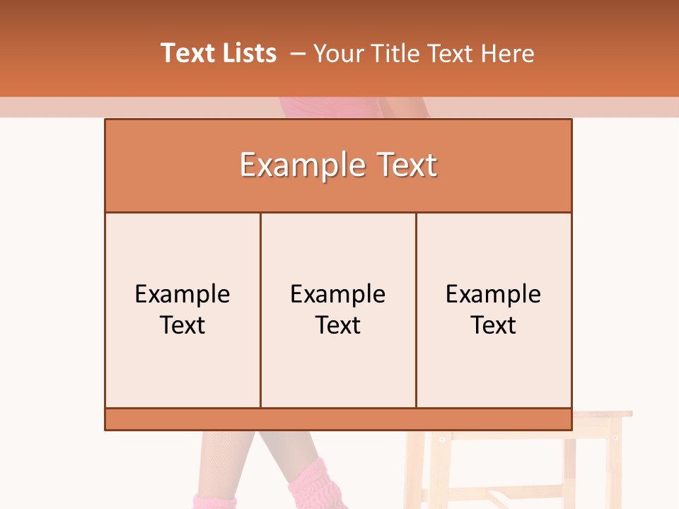 Agile Tutu Dancer PowerPoint Template