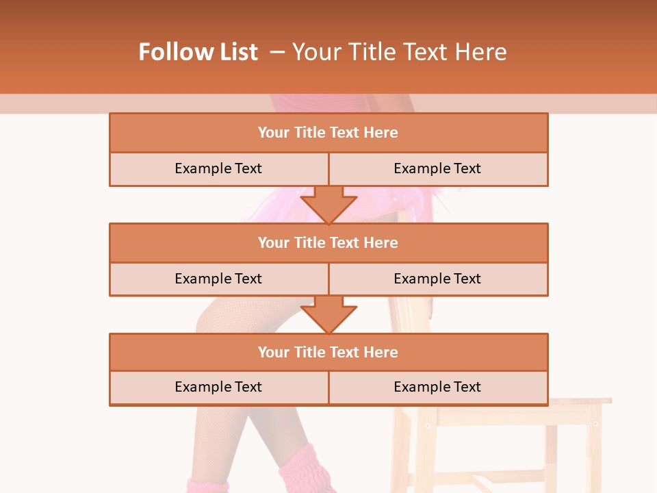Agile Tutu Dancer PowerPoint Template