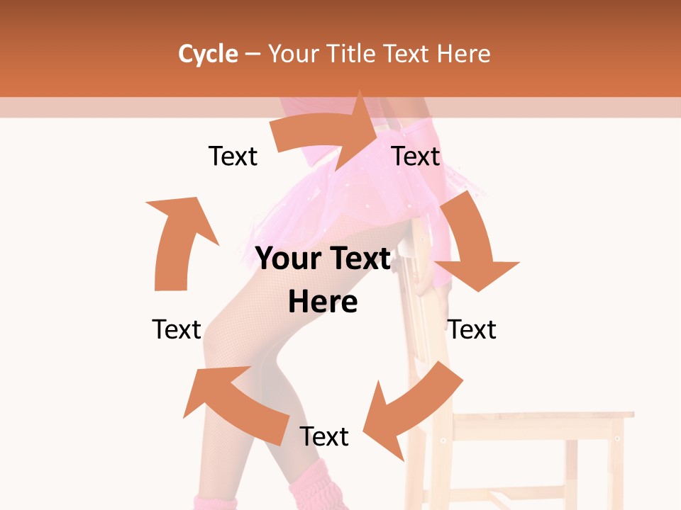 Agile Tutu Dancer PowerPoint Template