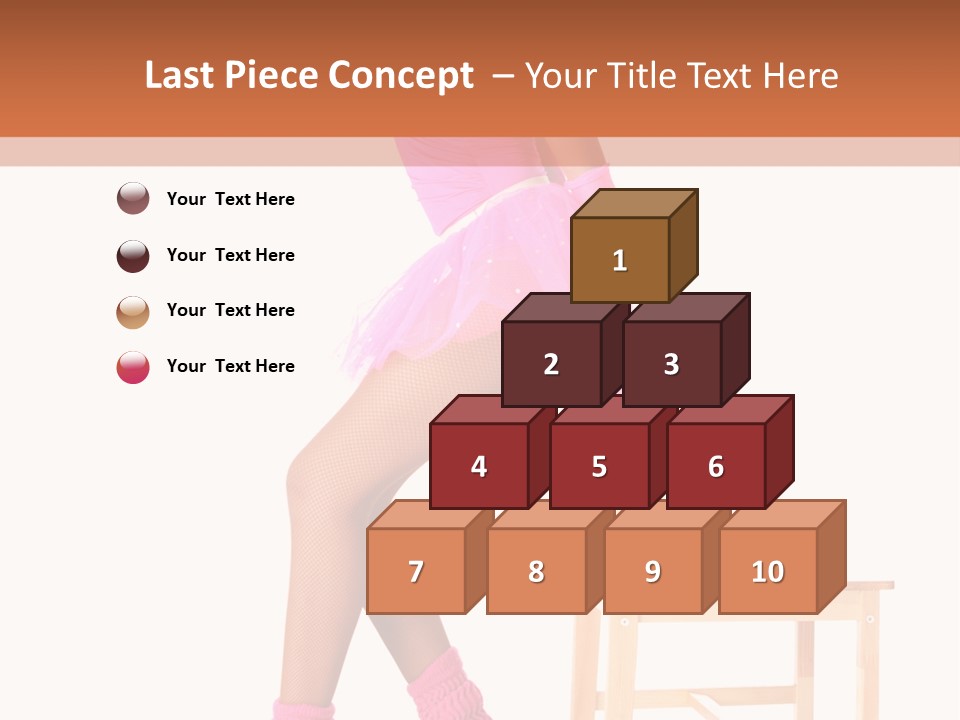 Agile Tutu Dancer PowerPoint Template