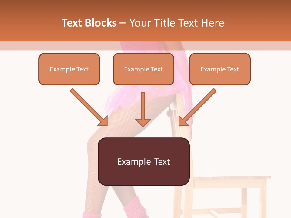 Agile Tutu Dancer PowerPoint Template