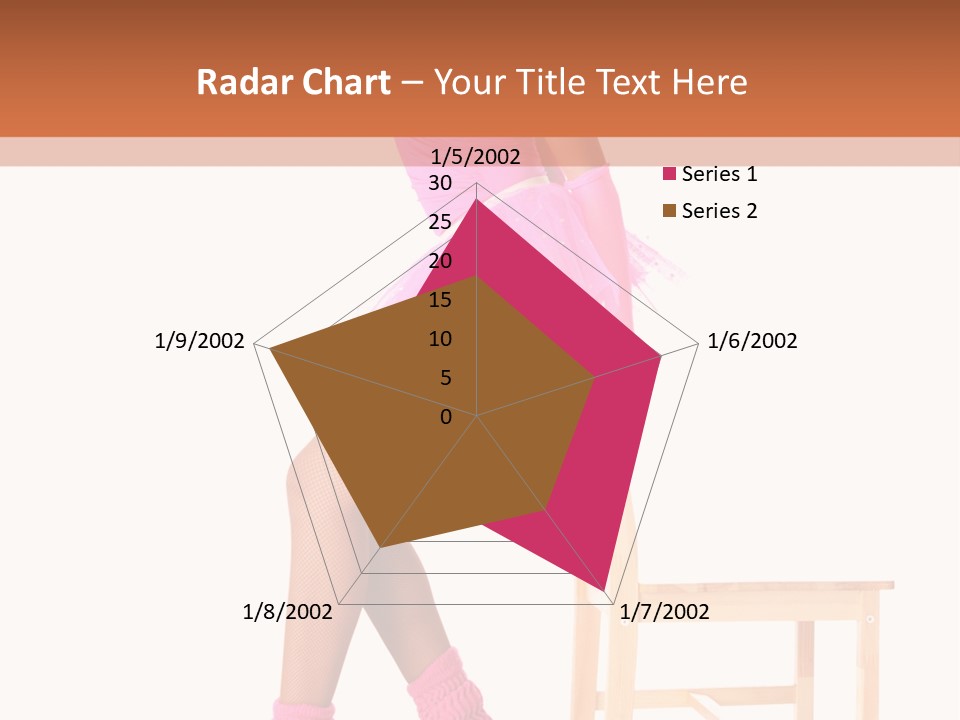 Agile Tutu Dancer PowerPoint Template