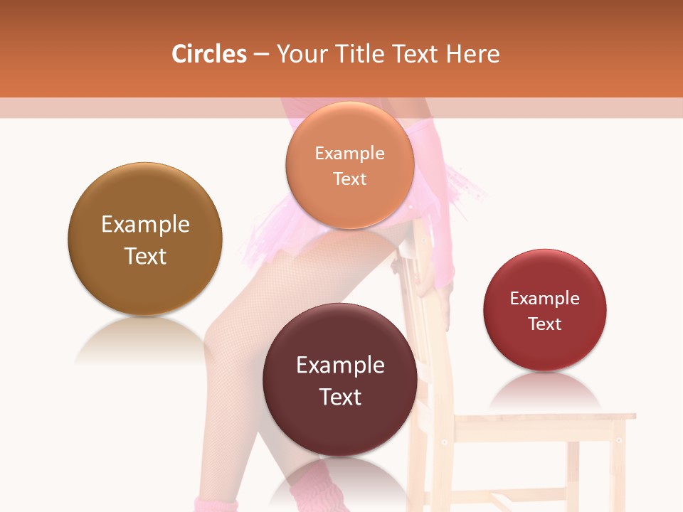 Agile Tutu Dancer PowerPoint Template