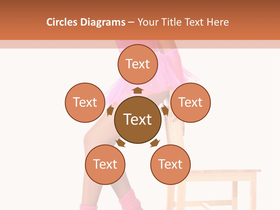 Agile Tutu Dancer PowerPoint Template