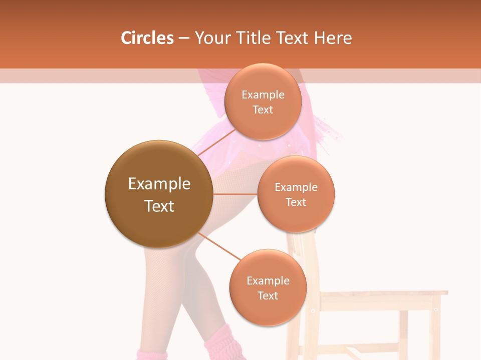 Agile Tutu Dancer PowerPoint Template