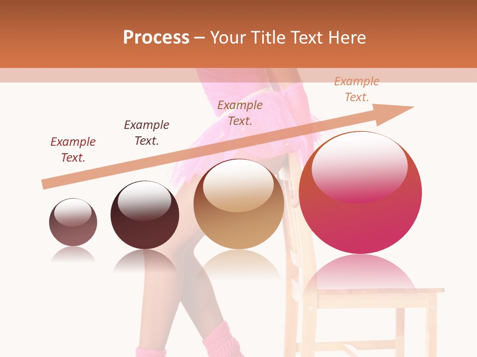 Agile Tutu Dancer PowerPoint Template